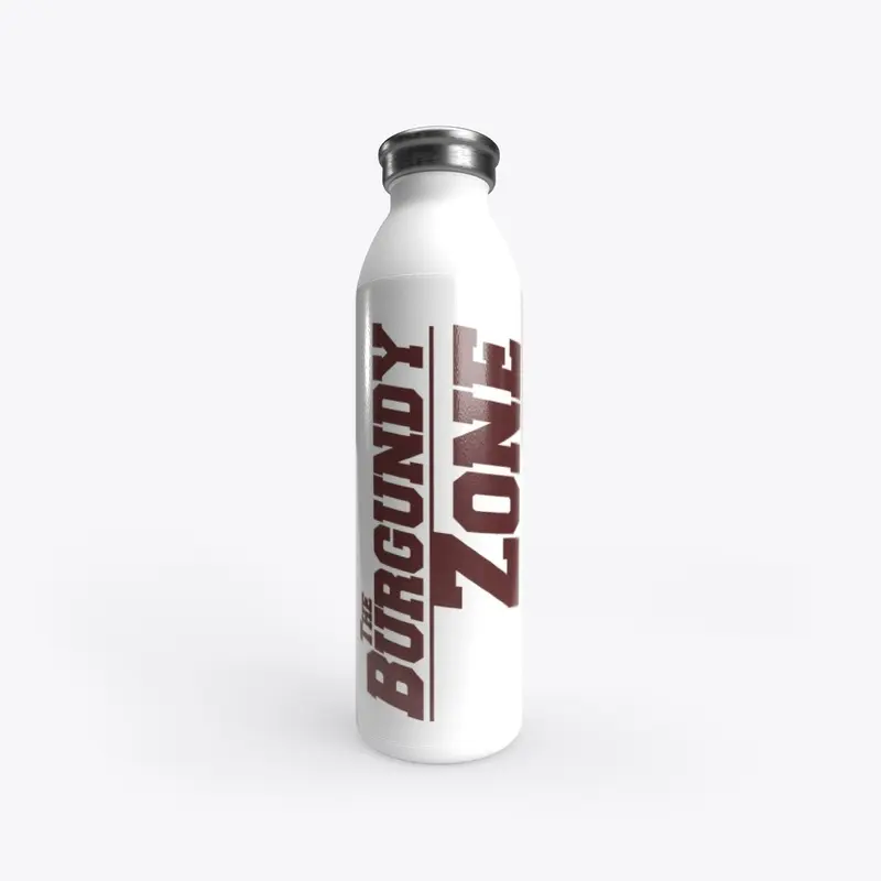 Burgundy Zone Water Bottle