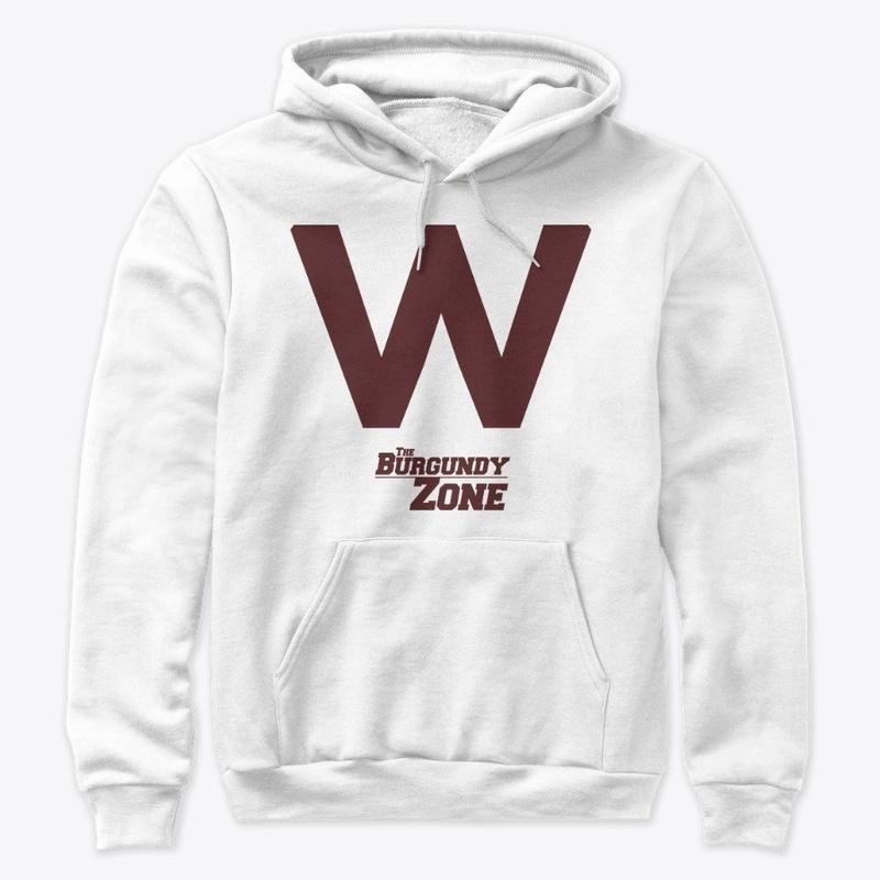 Burgundy Zone "W" Hoodie (Burgundy)